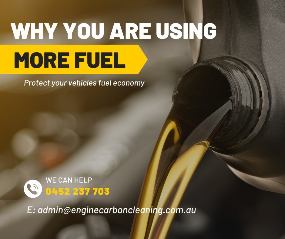 causes of poor fuel economy, fuel being poored